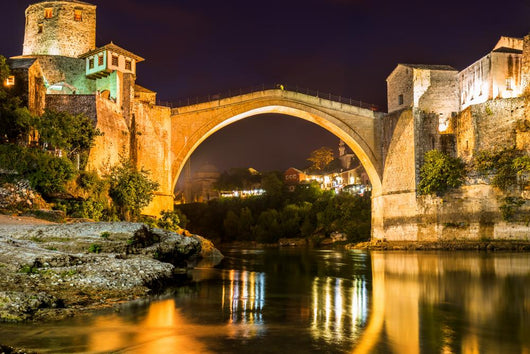 Old Bridge in Mostar - Bosnia and Herzegovina Wall Mural