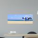 Two Chairs Sand Beach Wall Decal