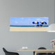 Two Chairs Sand Beach Wall Decal