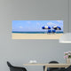 Two Chairs Sand Beach Wall Decal