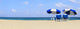 Two Chairs Sand Beach Wall Decal