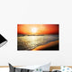 Sea Sunset Wall Decal Design 2