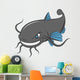 cartoon catfish, vector Wall Decal