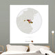 Map Maryland State and Wall Decal