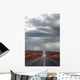 Empty Road Desert Area Wall Decal