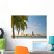 Miami Bayfront Skyline Dawn Wall Decal