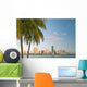 Miami Bayfront Skyline Dawn Wall Decal