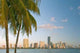 Miami Bayfront Skyline Dawn Wall Decal