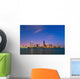 Miami Florida Skyline Long Wall Decal