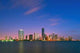 Miami Florida Skyline Long Wall Decal
