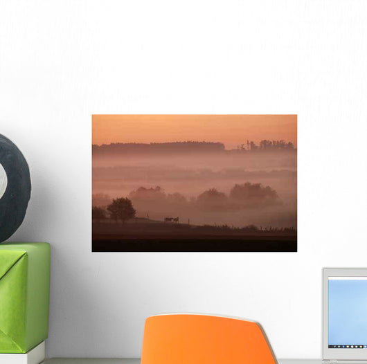 Morning Fog Wall Decal