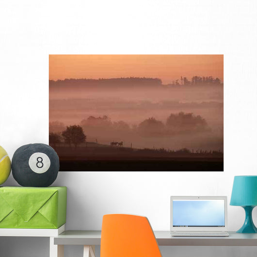 Morning Fog Wall Decal