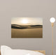 Sunrise in Desert - beautiful landscape with sand dunes Wall Mural