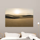 Sunrise in Desert - beautiful landscape with sand dunes Wall Mural