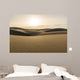 Sunrise in Desert - beautiful landscape with sand dunes Wall Mural