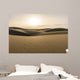 Sunrise in Desert - beautiful landscape with sand dunes Wall Mural