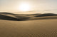 Sunrise in Desert - beautiful landscape with sand dunes Wall Mural