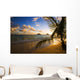 Tropical Sunrise at a Hawaii Beach Wall Mural