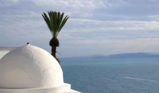 Roof Sidi Bou Said Wall Decal