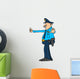 Traffic Cop Wall Decal