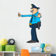 Traffic Cop Wall Decal