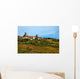 Village Burgundy Wall Decal