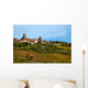 Village Burgundy Wall Decal