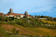 Village Burgundy Wall Decal