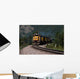 Mountain Train Wall Decal