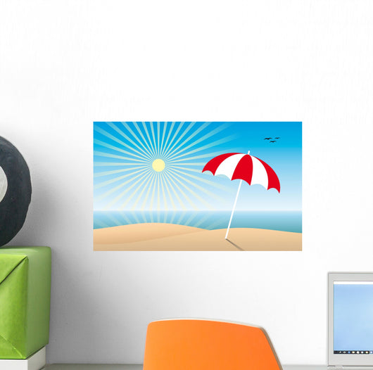 Sunny Beach Wall Mural
