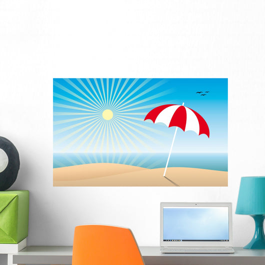 Sunny Beach Wall Mural