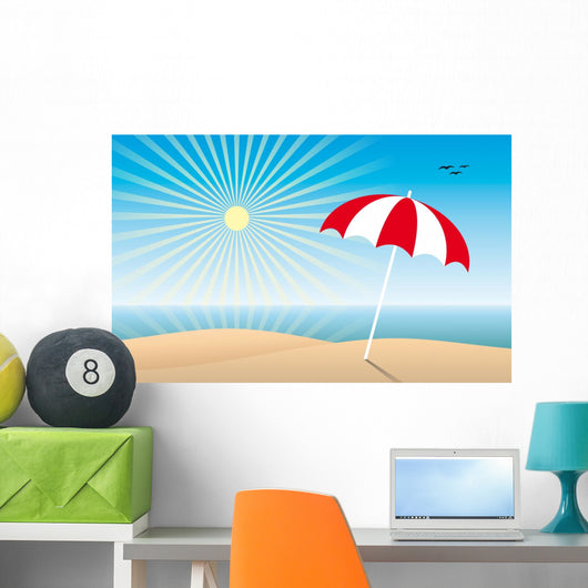 Sunny Beach Wall Mural