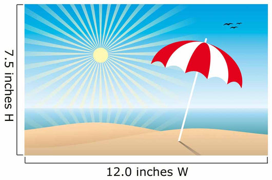 Sunny Beach Wall Mural
