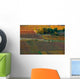 Vineyard Sunset Wall Decal