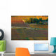 Vineyard Sunset Wall Decal