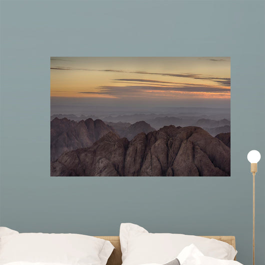 Sinai Mountains Wall Decal Design 2