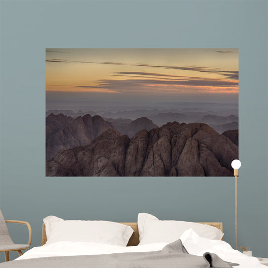 Sinai Mountains Wall Decal Design 2