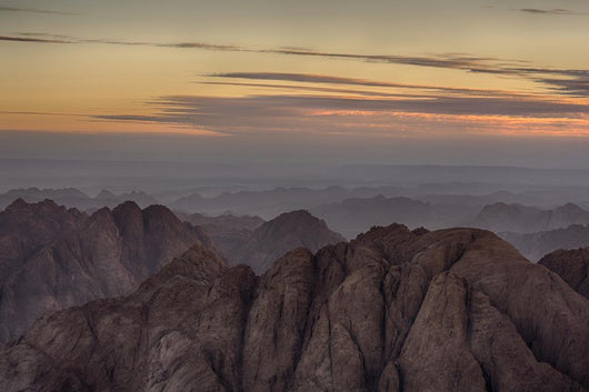 Sinai Mountains Wall Decal Design 2