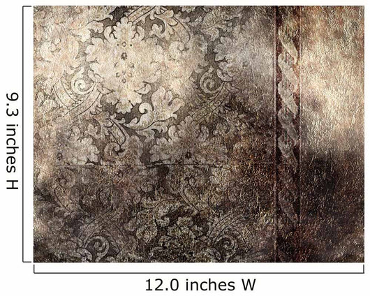 Decorative Silver Background Wall Mural