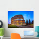 Kolosseum Rom Bei Nacht Wall Decal