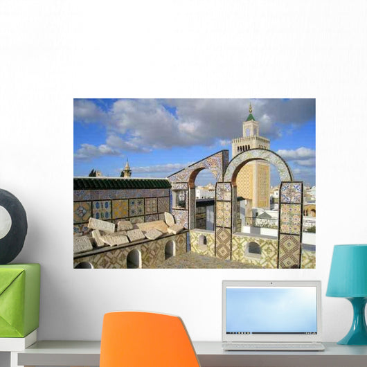 Terrasse Tunis Wall Decal