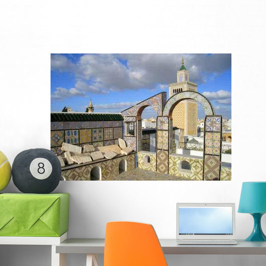 Terrasse Tunis Wall Decal