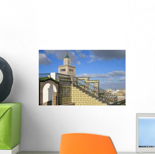 Mosque Tunis Wall Decal