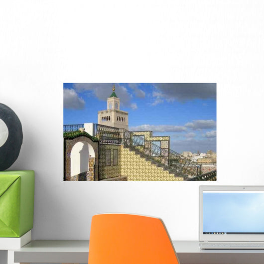 Mosque Tunis Wall Decal