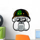Bulldog Army Mascot Wall Decal