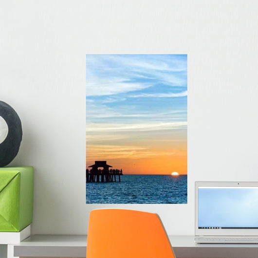 Sunset Naples Wall Decal