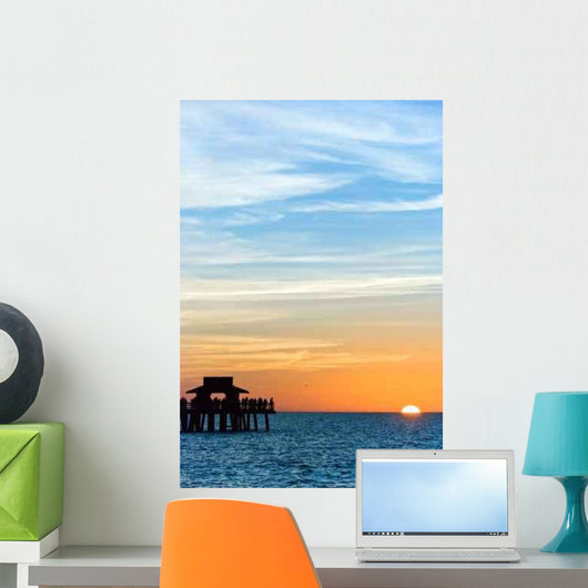 Sunset Naples Wall Decal