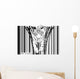 Tiger Barcode Wall Decal