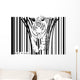 Tiger Barcode Wall Decal
