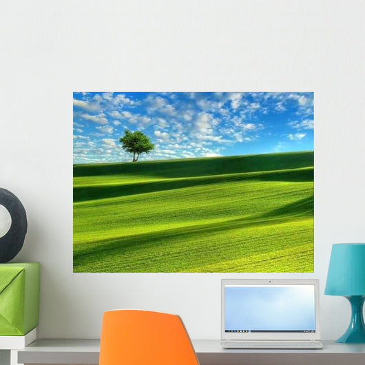 Tree Field Wall Decal
